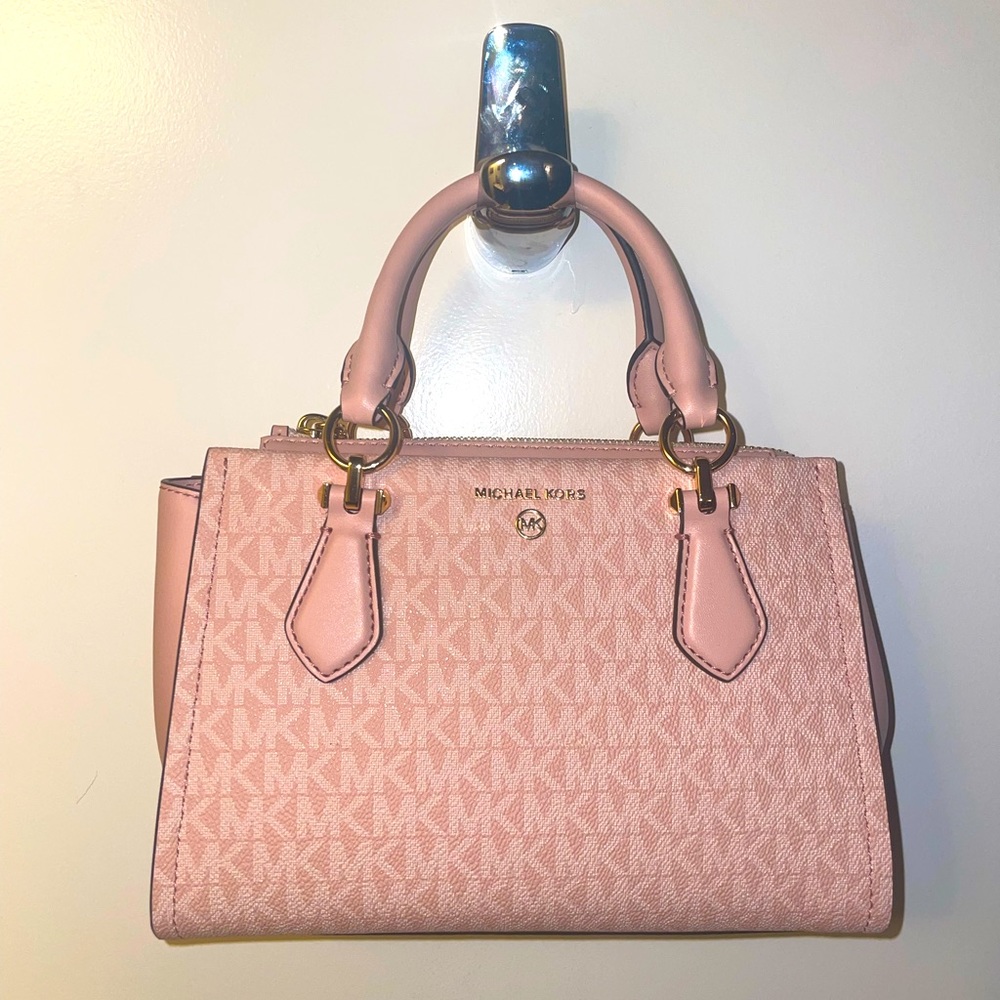 Michael Kors light pink mini bag